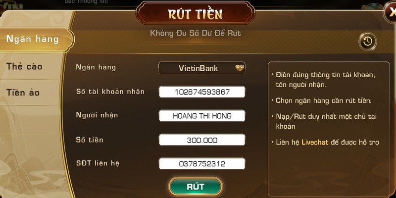 Rút Tiền Iwin Nhanh Chóng, Thành Công Với Vài Bước 5 Có khá nhiều nguyên nhân khiến việc rút tiền không thành công