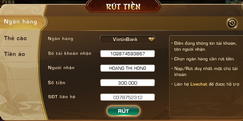 Rút Tiền Iwin Nhanh Chóng, Thành Công Với Vài Bước 3 Hãy liên kết tài khoản để rút tiền nhanh chóng và tốc độ