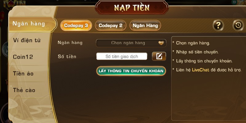 Nạp Tiền Iwin - Hướng Dẫn Bet Thủ Chuyển Tiền Nhanh 2 Hình thức nạp tiền Iwin qua tài khoản được ưa chuộng hiện nay