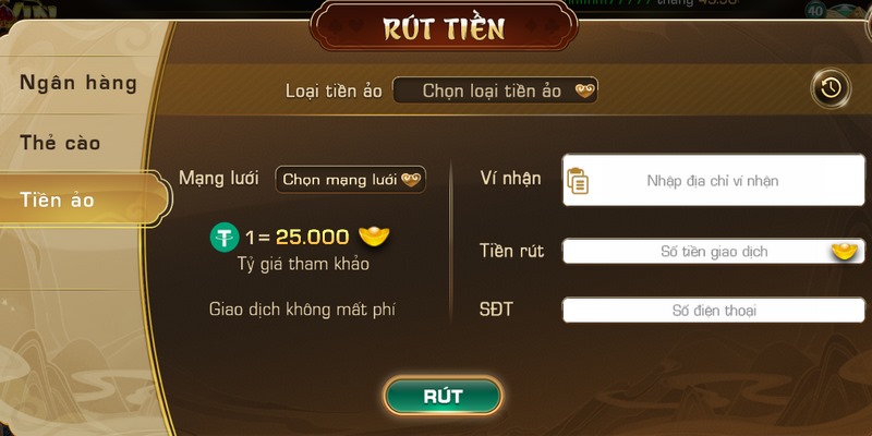 Rút Tiền Iwin Nhanh Chóng, Thành Công Với Vài Bước 4 Khi đổi thưởng hãy đảm bảo kết nối internet vững chắc