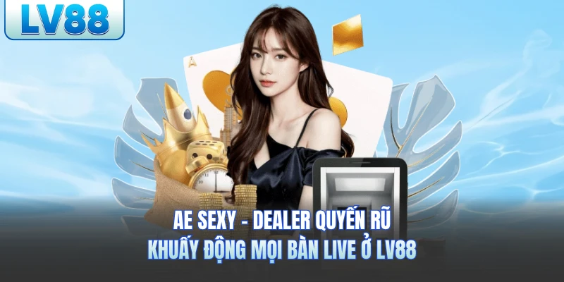 AE Sexy LV88 - Dealer Gợi Cảm Đốt Cháy Mọi Sảnh Cược Live