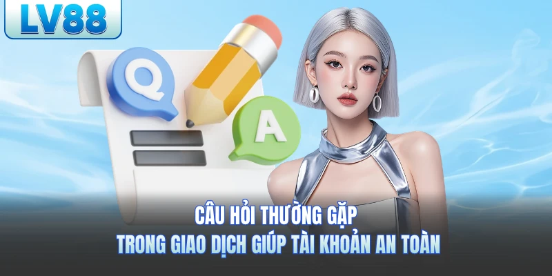 Câu hỏi thường gặp trong giao dịch giúp tài khoản an toàn