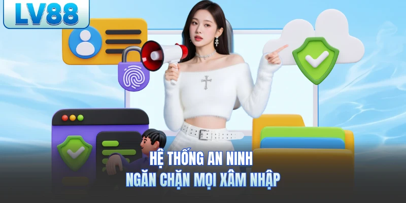 Hệ thống an ninh ngăn chặn mọi xâm nhập