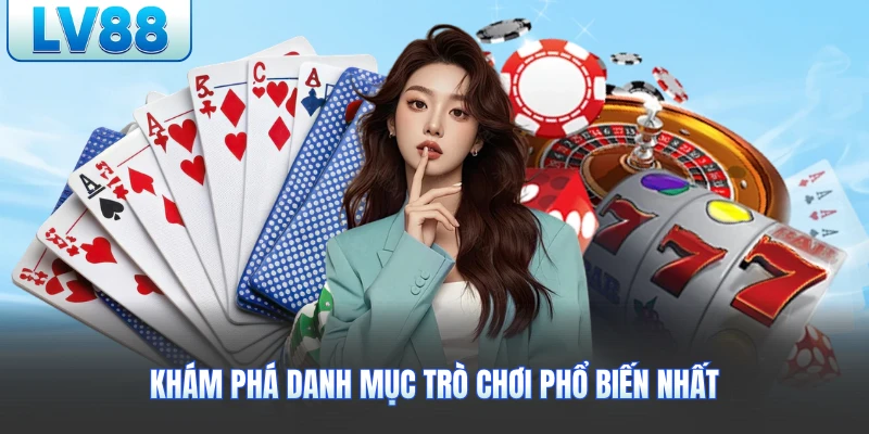 Khám phá danh mục trò chơi phổ biến nhất