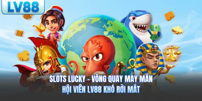 Slots Lucky LV88 - Vòng Quay May Mắn Đỉnh Cao Khó Rời Mắt